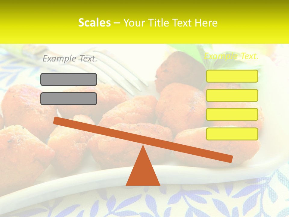 Cuisine Natural Spanish PowerPoint Template