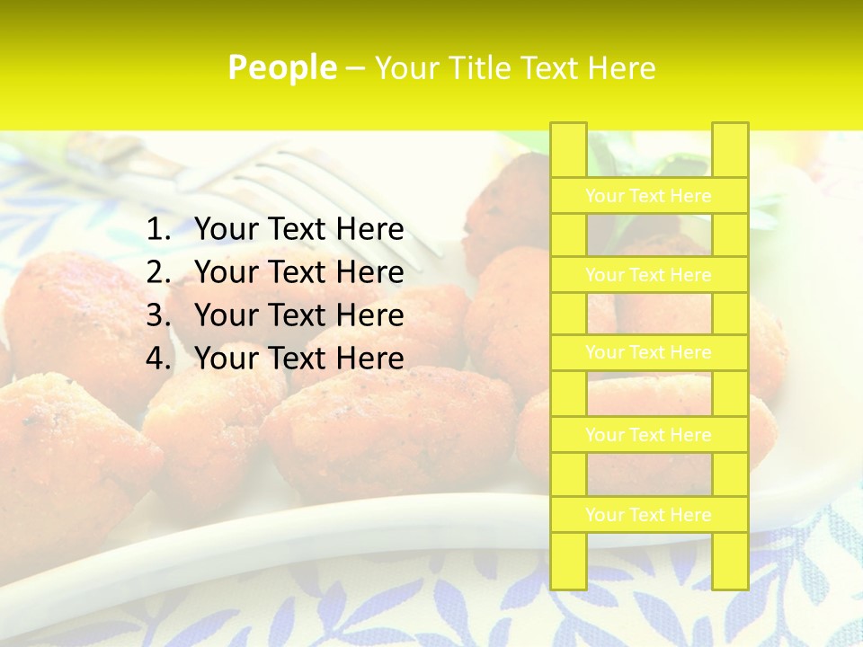 Cuisine Natural Spanish PowerPoint Template