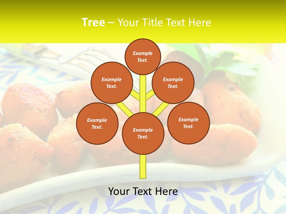 Cuisine Natural Spanish PowerPoint Template