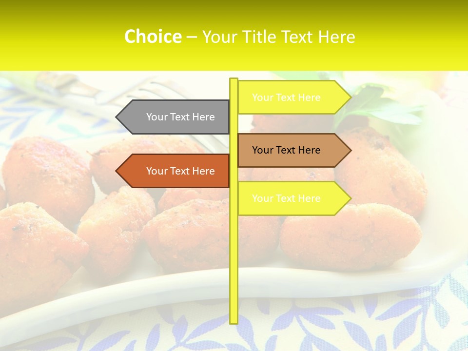 Cuisine Natural Spanish PowerPoint Template