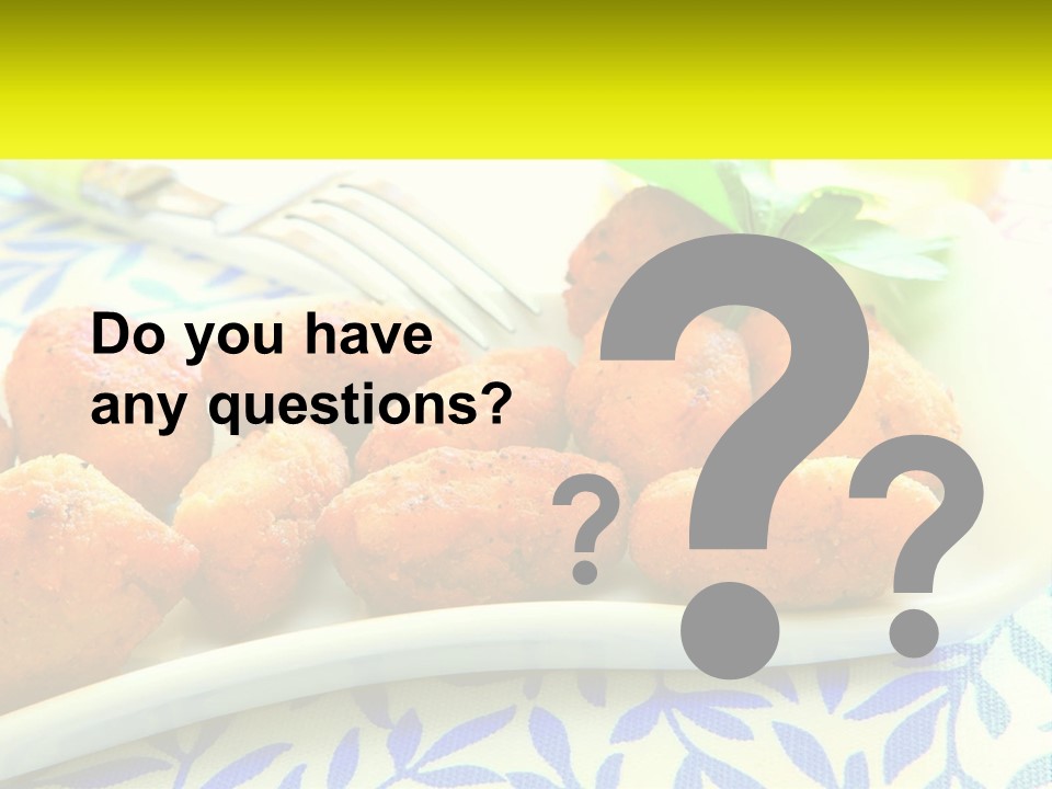 Cuisine Natural Spanish PowerPoint Template