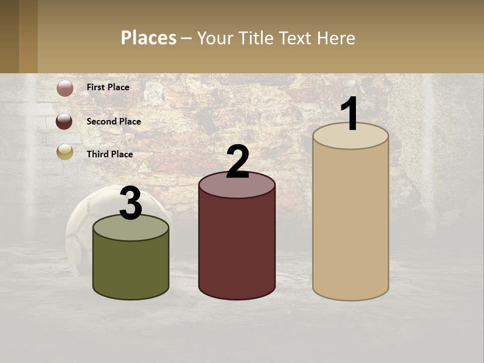 Open Goal Worn PowerPoint Template