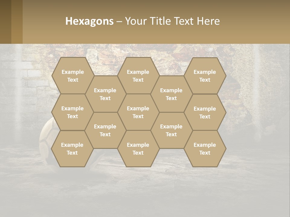 Open Goal Worn PowerPoint Template