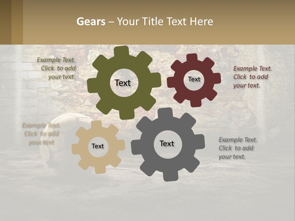 Open Goal Worn PowerPoint Template