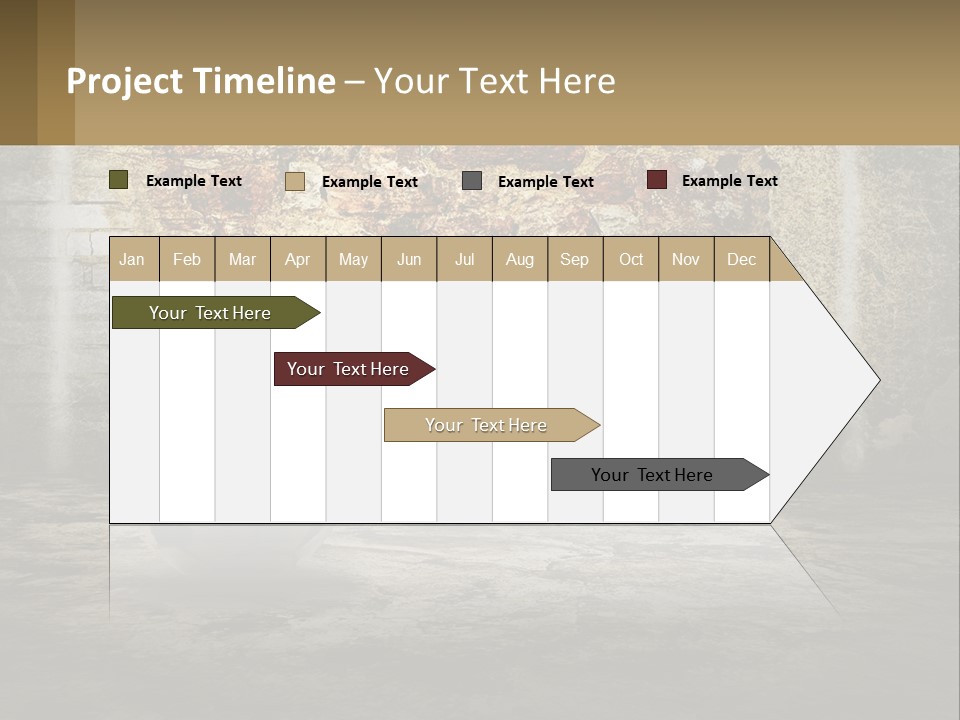 Open Goal Worn PowerPoint Template