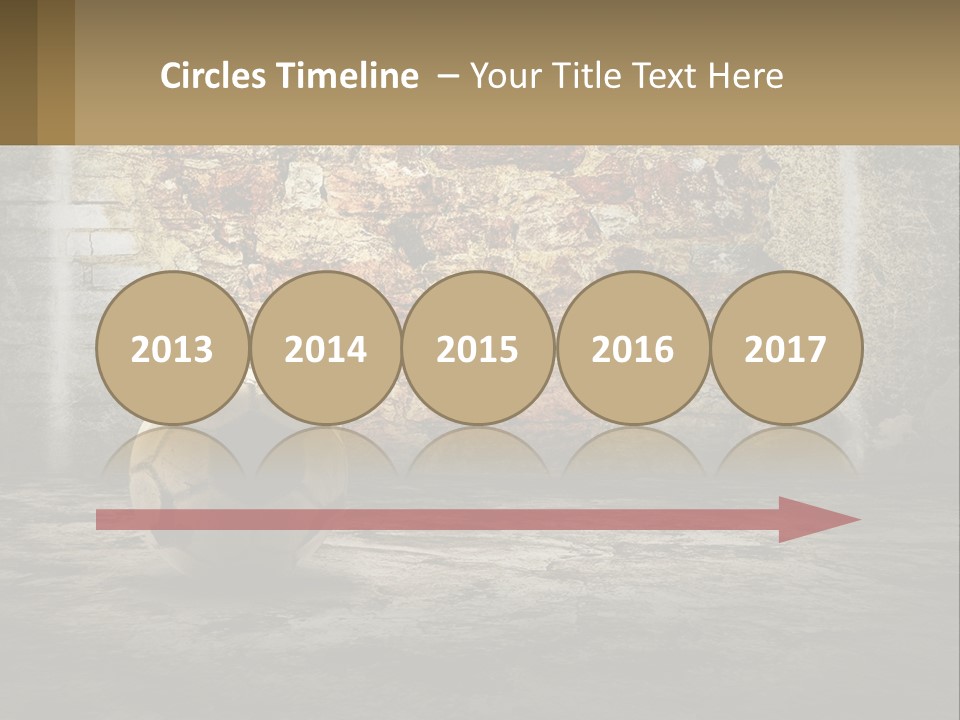 Open Goal Worn PowerPoint Template