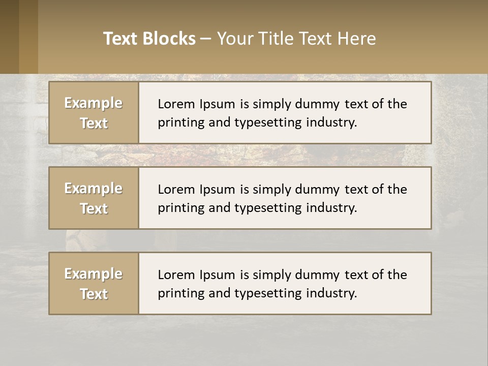 Open Goal Worn PowerPoint Template