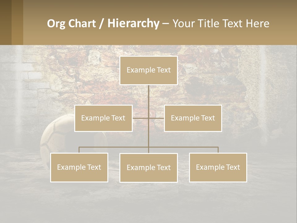 Open Goal Worn PowerPoint Template