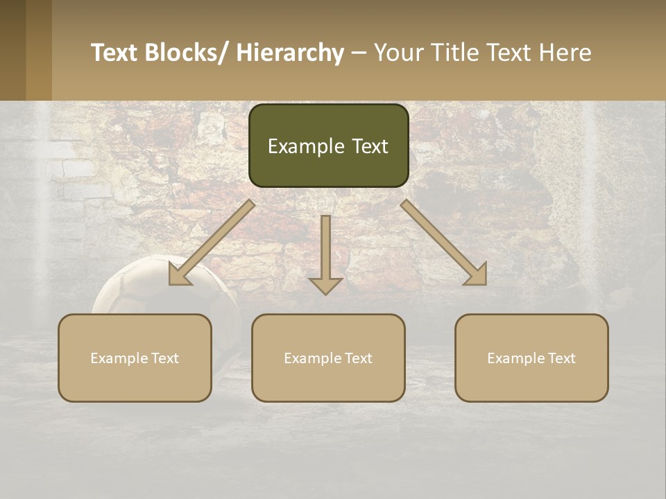 Open Goal Worn PowerPoint Template