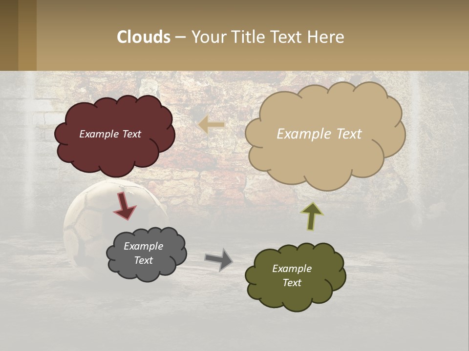 Open Goal Worn PowerPoint Template