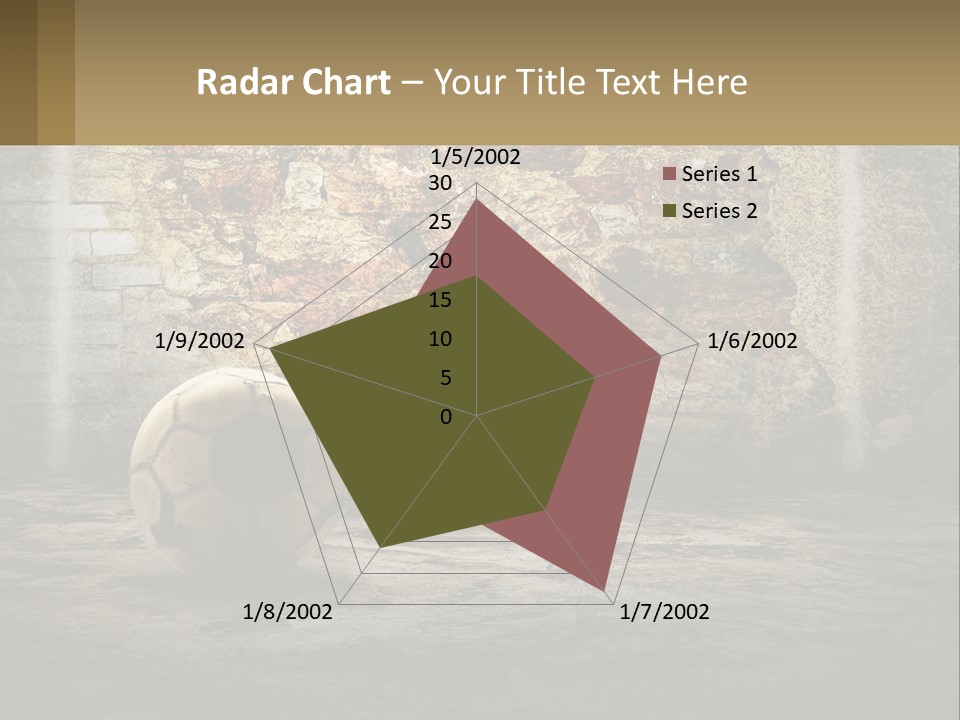 Open Goal Worn PowerPoint Template