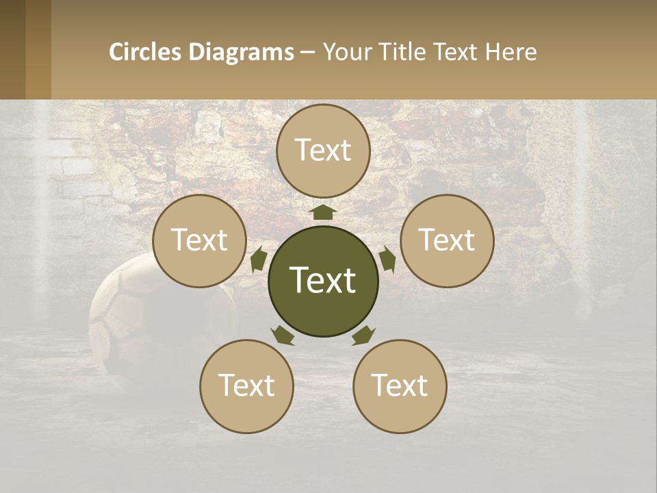 Open Goal Worn PowerPoint Template