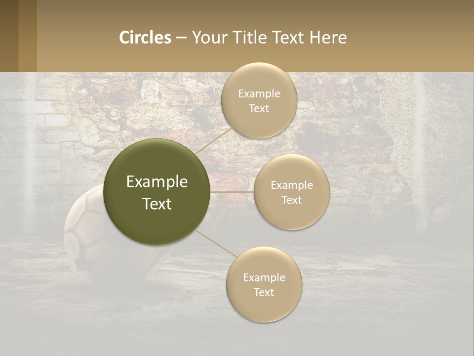 Open Goal Worn PowerPoint Template