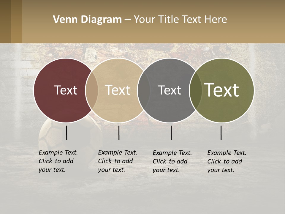 Open Goal Worn PowerPoint Template
