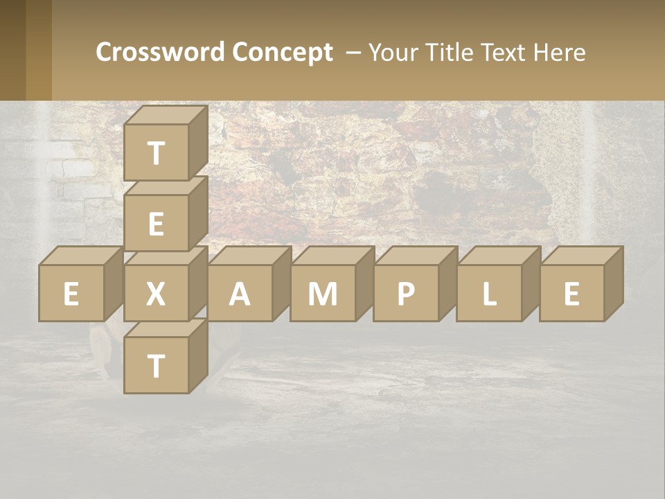 Open Goal Worn PowerPoint Template