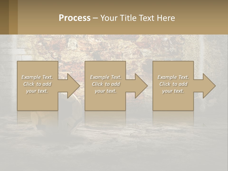 Open Goal Worn PowerPoint Template