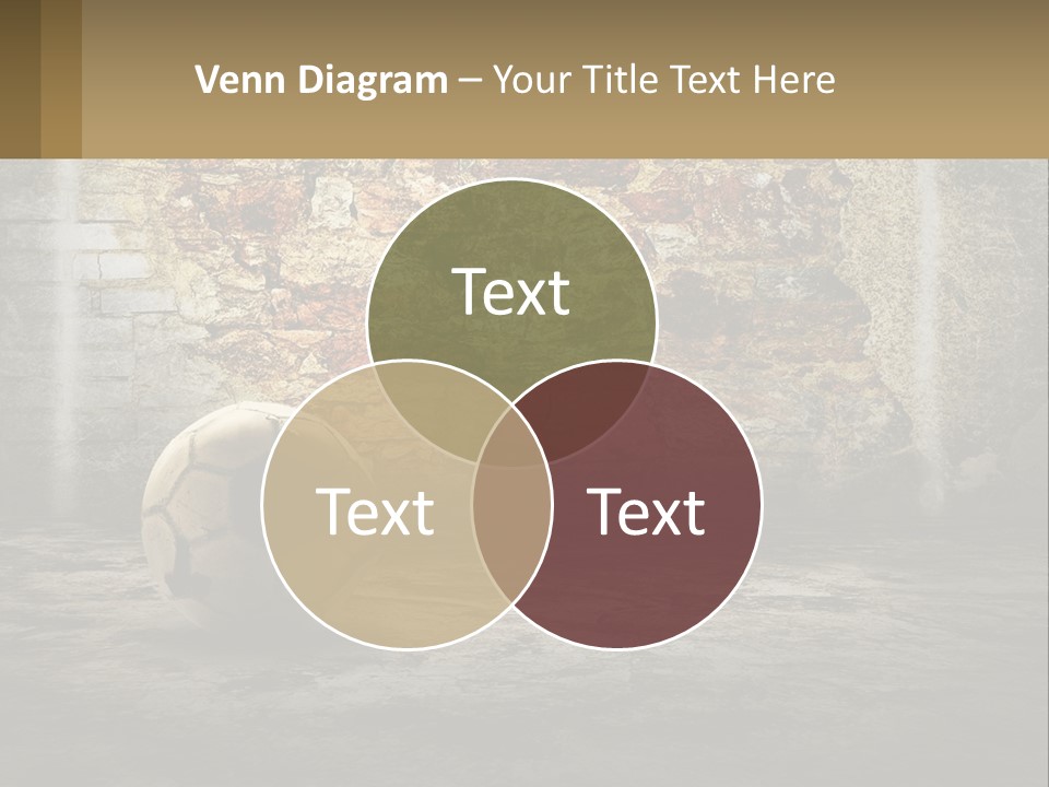 Open Goal Worn PowerPoint Template