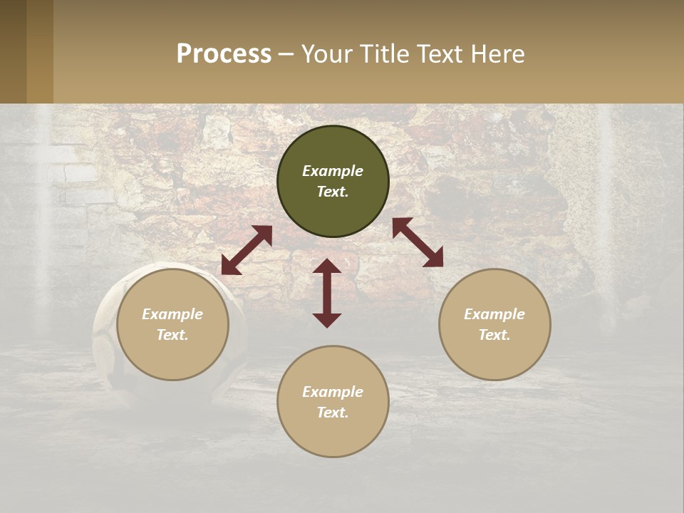 Open Goal Worn PowerPoint Template