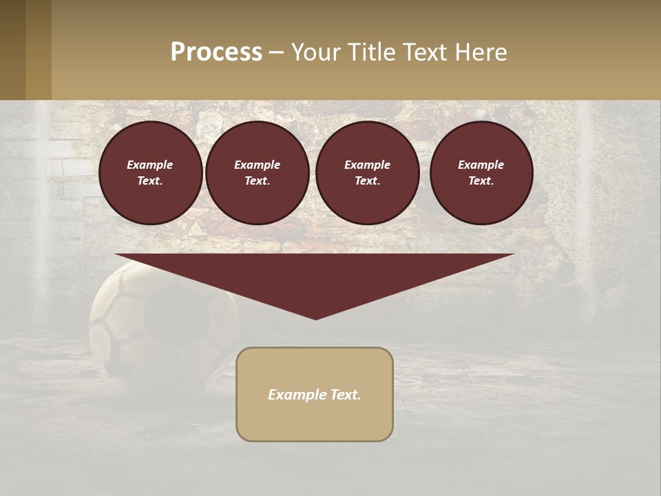 Open Goal Worn PowerPoint Template