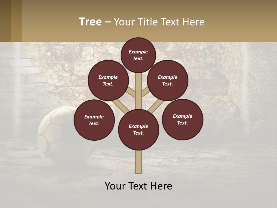 Open Goal Worn PowerPoint Template