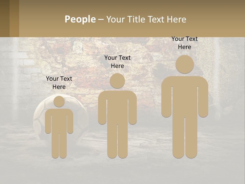 Open Goal Worn PowerPoint Template