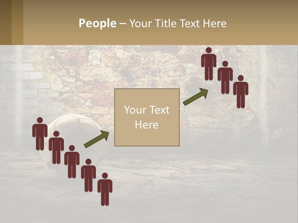 Open Goal Worn PowerPoint Template