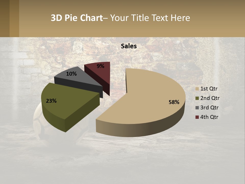Open Goal Worn PowerPoint Template