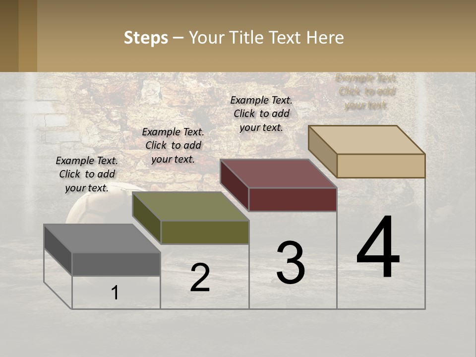 Open Goal Worn PowerPoint Template