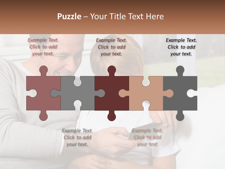 Dad Fun Game PowerPoint Template
