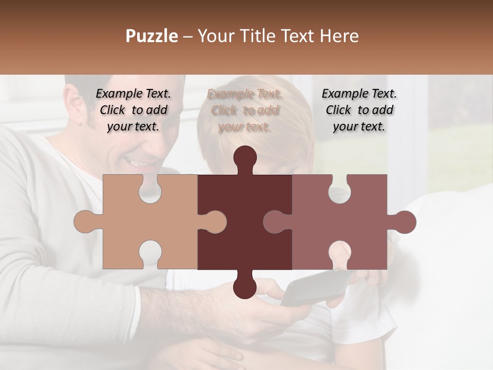 Dad Fun Game PowerPoint Template