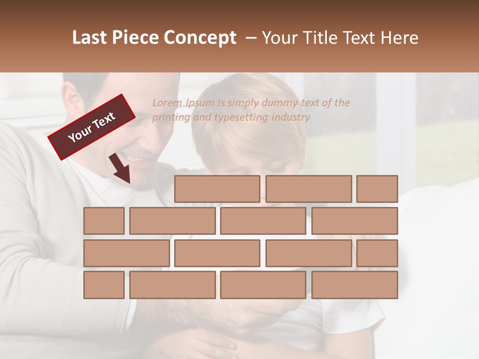 Dad Fun Game PowerPoint Template
