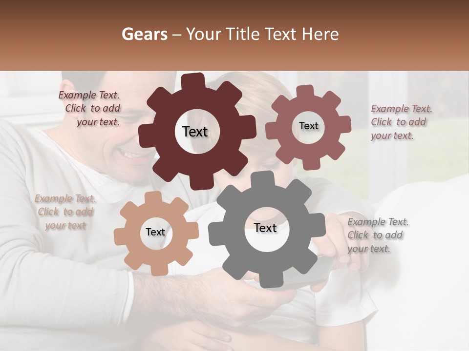 Dad Fun Game PowerPoint Template