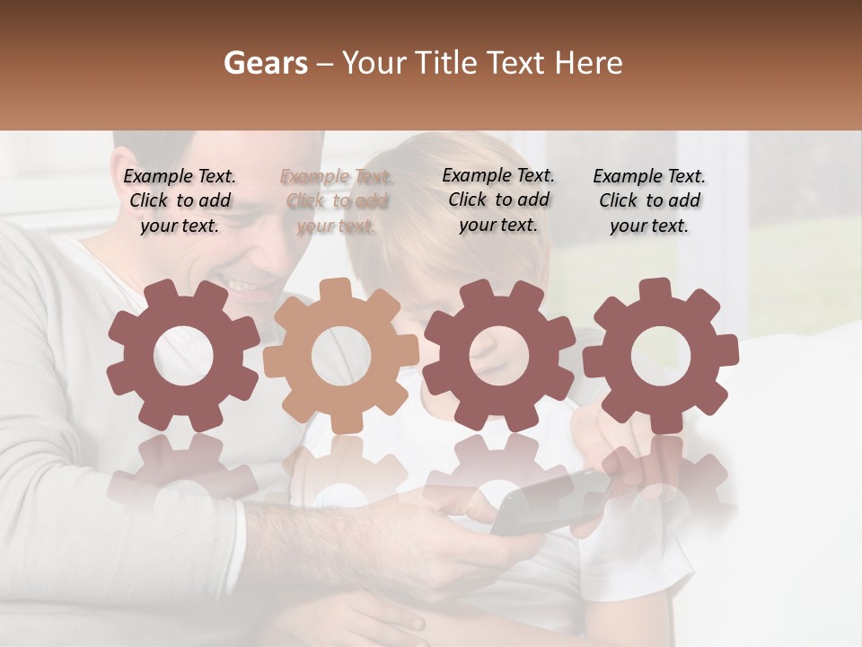 Dad Fun Game PowerPoint Template