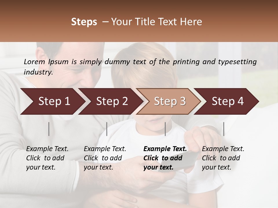 Dad Fun Game PowerPoint Template