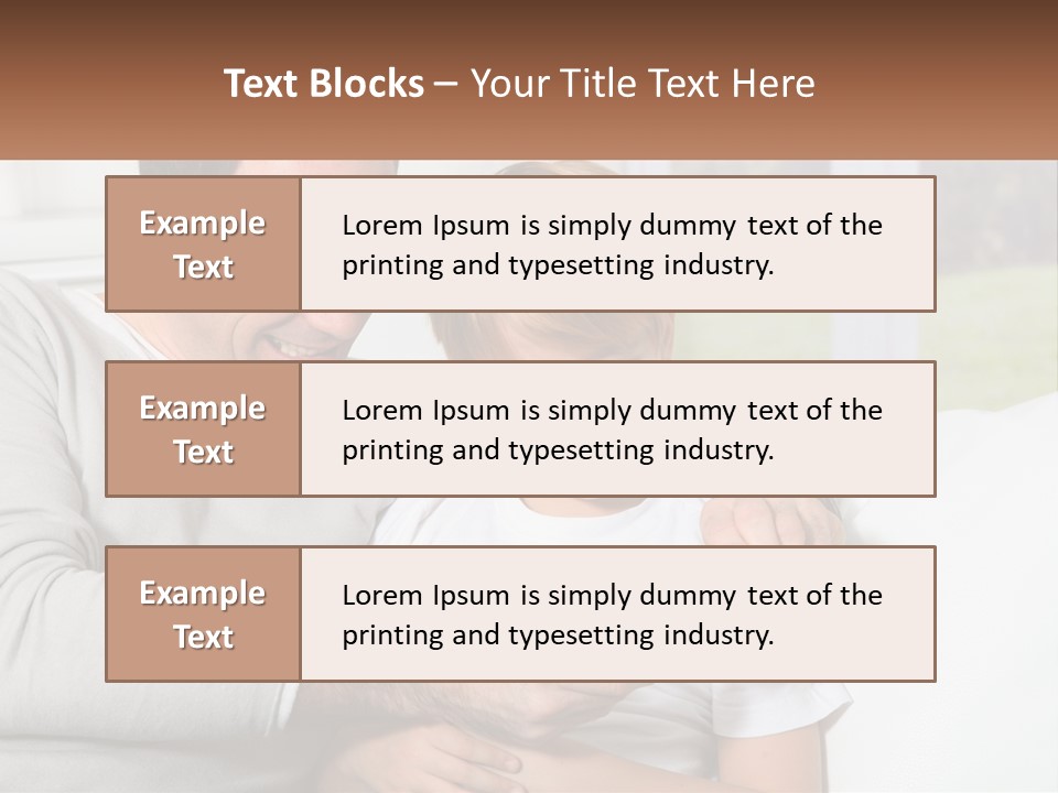 Dad Fun Game PowerPoint Template