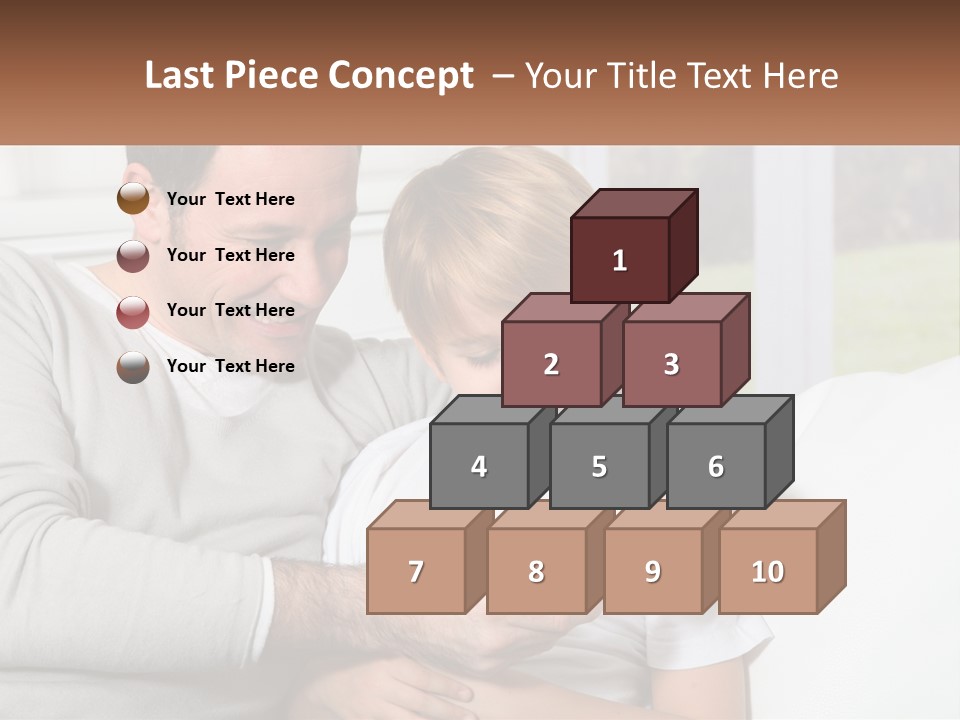 Dad Fun Game PowerPoint Template