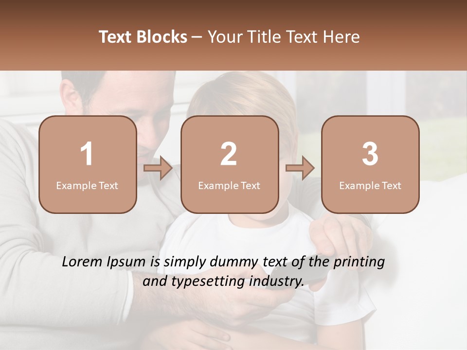 Dad Fun Game PowerPoint Template