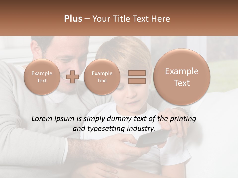 Dad Fun Game PowerPoint Template