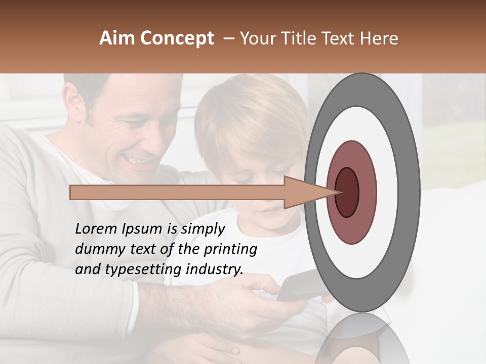 Dad Fun Game PowerPoint Template