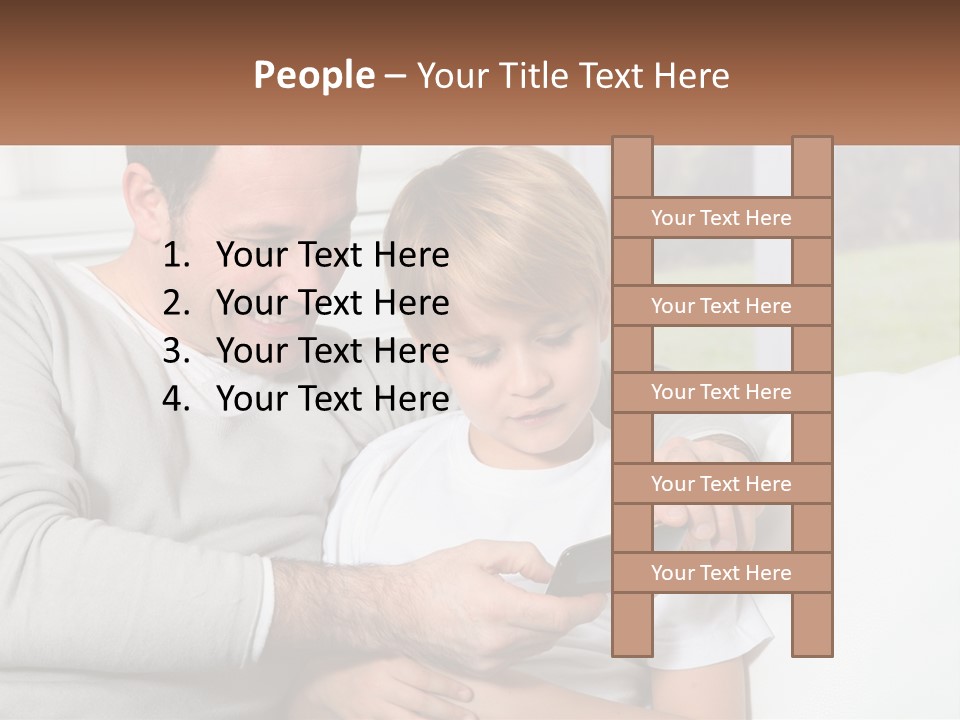 Dad Fun Game PowerPoint Template