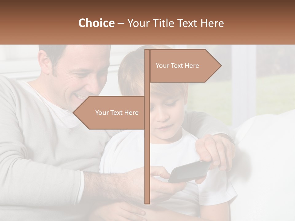 Dad Fun Game PowerPoint Template