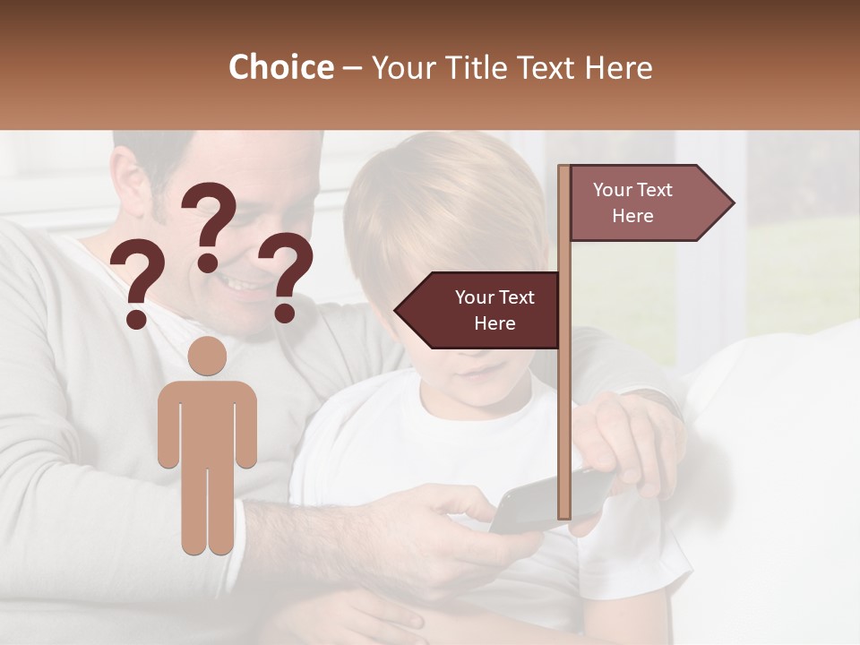 Dad Fun Game PowerPoint Template