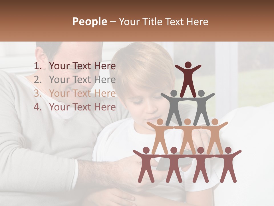 Dad Fun Game PowerPoint Template