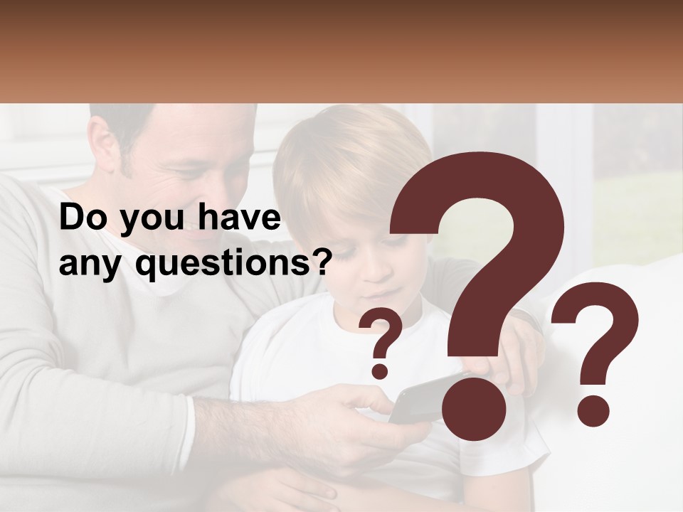 Dad Fun Game PowerPoint Template