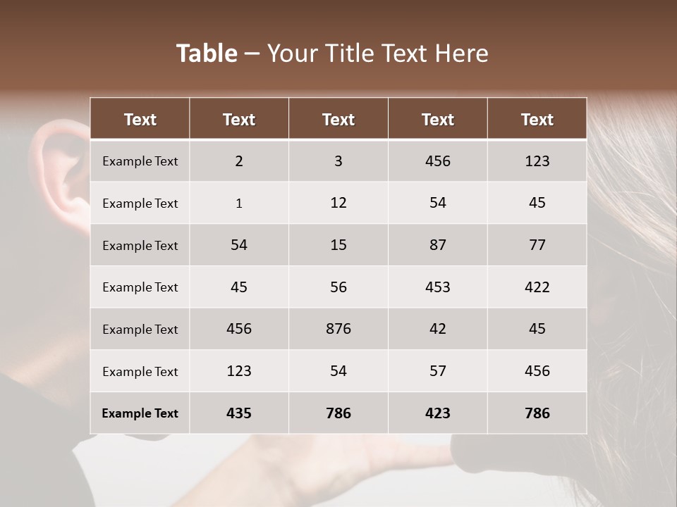 A Woman Yelling At A Man With His Mouth Open PowerPoint Template