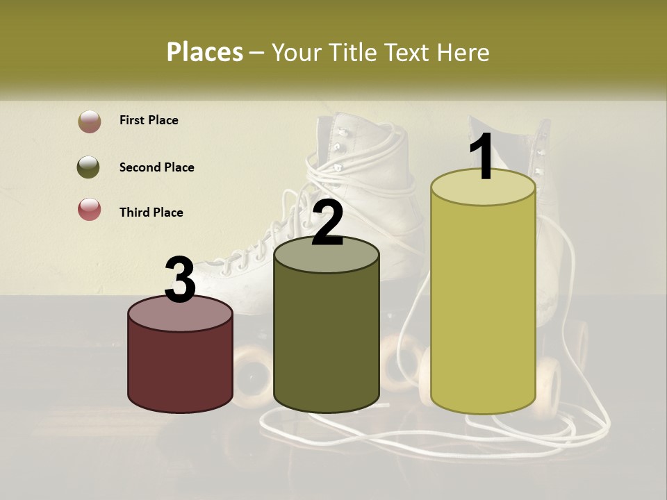 Pair Skating Kids PowerPoint Template