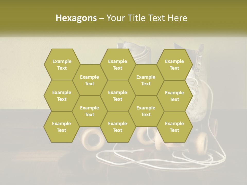 Pair Skating Kids PowerPoint Template