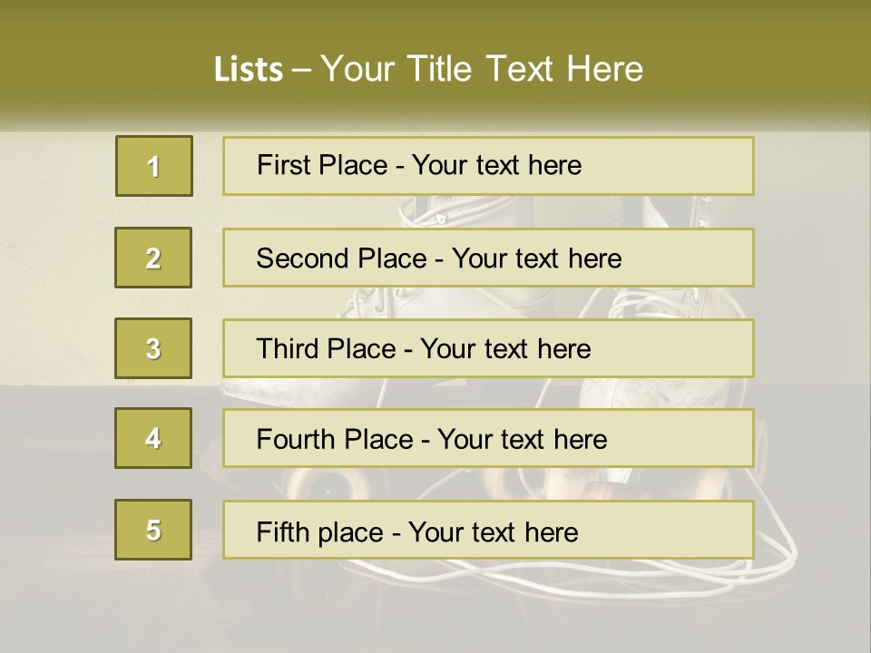 Pair Skating Kids PowerPoint Template