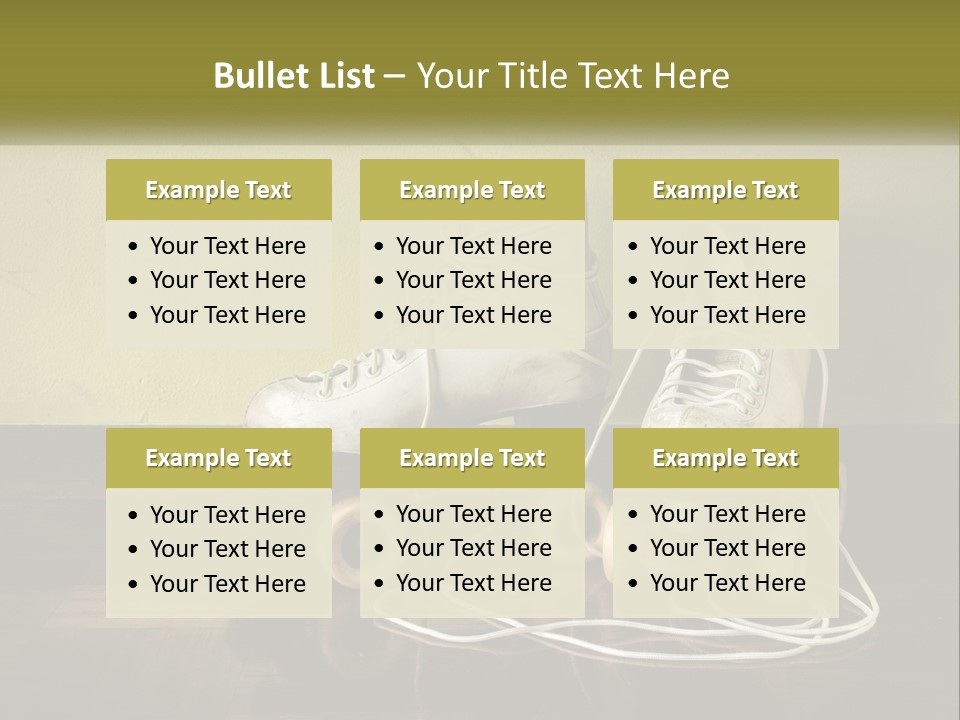 Pair Skating Kids PowerPoint Template