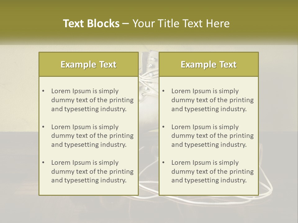 Pair Skating Kids PowerPoint Template